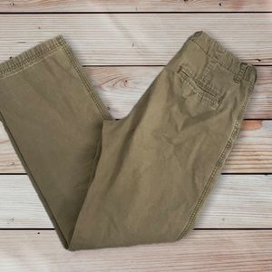 Women’s Columbia olive green outdoor hiking casual pants size 8
